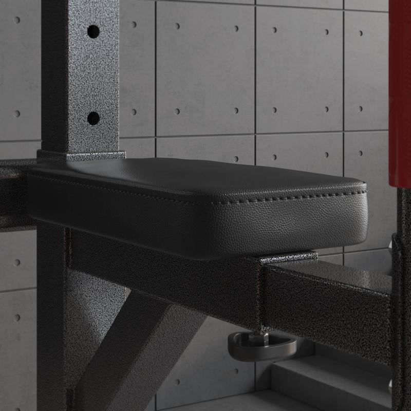 500 lb Capacity Adjustable Power Tower with Pull-Up Bar, Dip Stand, and 5-in-1 Strength Training Home Gym for All Skill Levels
