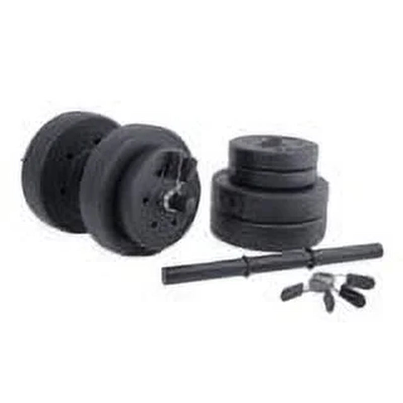 40Lb Adjustable Vinyl Dumbbell Set