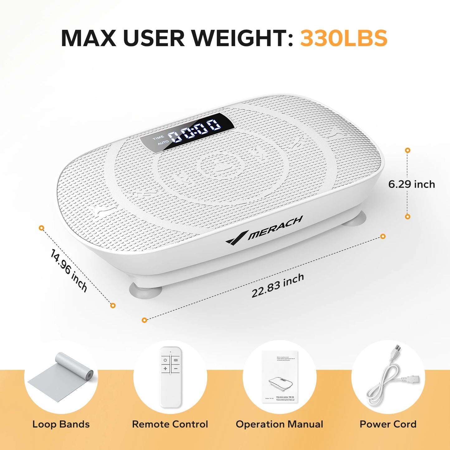 Whole Body Vibration Exercise Machine for Fitness, Weight Loss, and Body Shaping