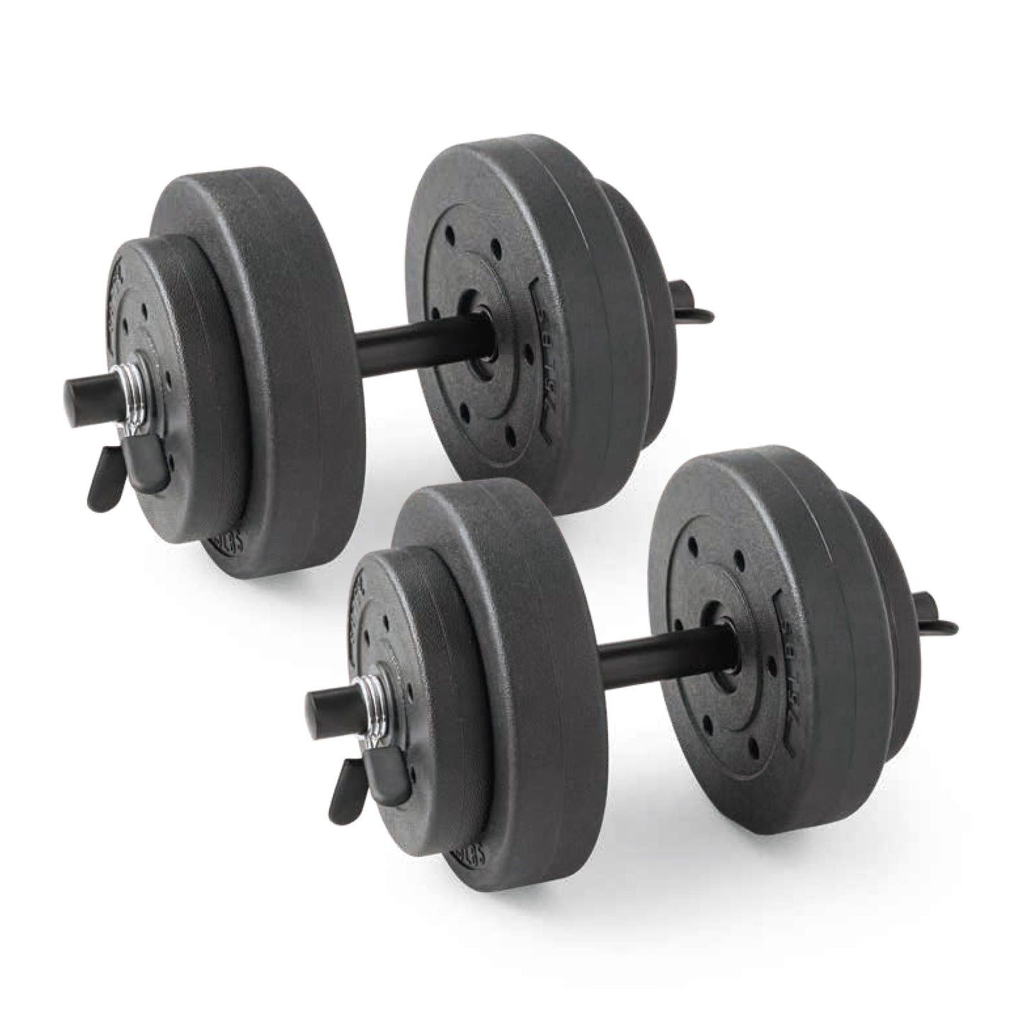 40Lb Adjustable Vinyl Dumbbell Set