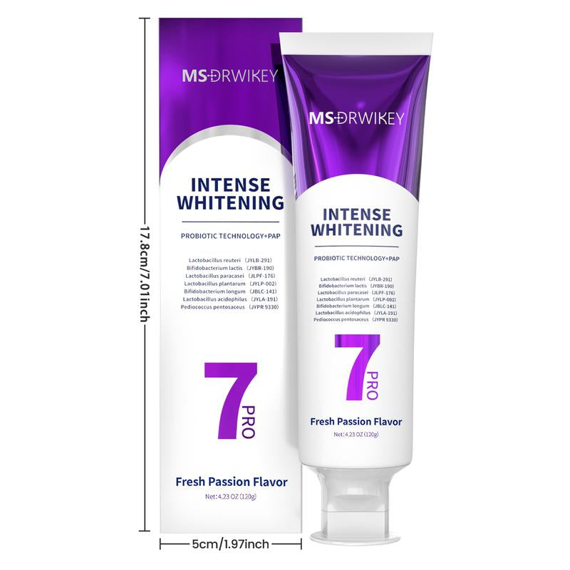 【Msdrwikey】New 7-Pro Intensive Toothpaste | Upgraded Purple Formula with 7 Probiotics | Deep Enamel Repair & Long-Lasting Freshness#Dealsforyoudays