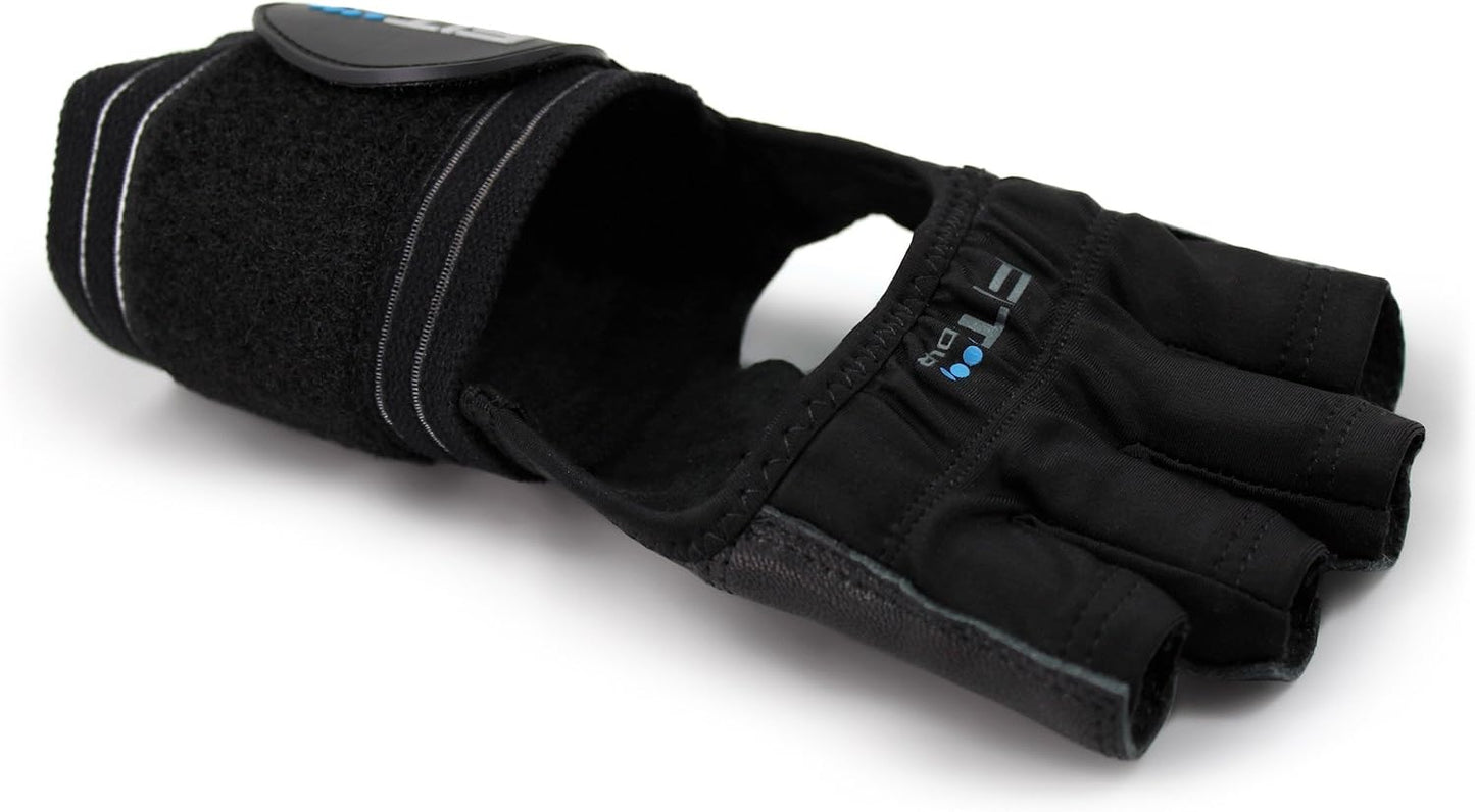 the F4X Spartan - Full Leather Palm Callus Guard WOD Workout Gloves for Weight Lifting & Cross Training Athletes