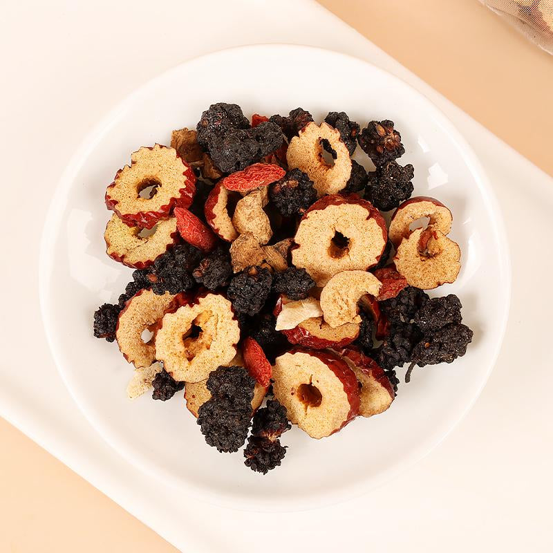 Rencha Formula - Six-Ingredient Ginseng Tea, Combined with Fragrant Tea, a Herbal Health Drink Beverage Natural