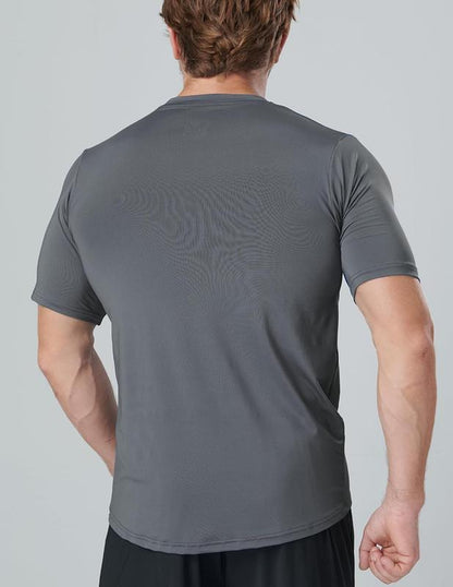 5 Pack Men’S Quick Dry Athletic T-Shirts – Crew Neck Short Sleeve Workout Tops for Running, Gym, Training, Sports & Daily Wear