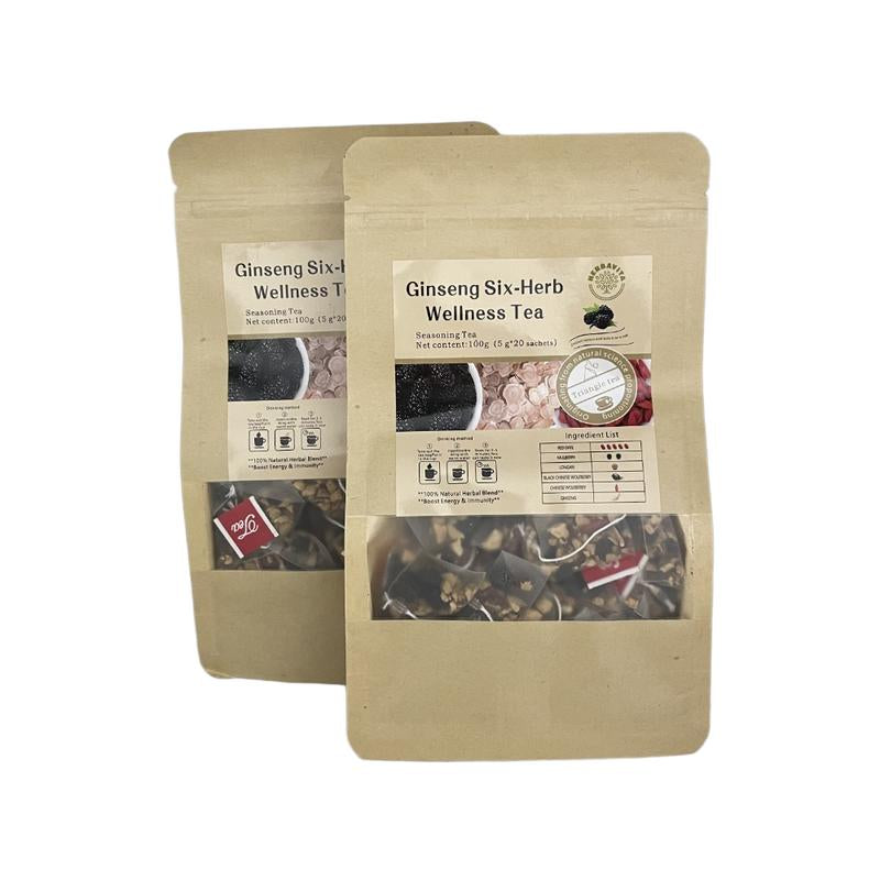 Organic Eight Treasure Kidney Tea Formula Ginseng Six Treasure Tea Combination Scented Tea Red Date Wolfberry Tea Men'S and Women Tea Health Dried Fruit Beverage Loaded Tea Ginseng Infused Eight Treasure Tea Packets Natural Sweet Natural Tea Bags