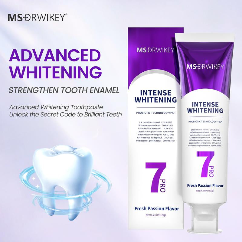 【Msdrwikey】New 7-Pro Intensive Toothpaste | Upgraded Purple Formula with 7 Probiotics | Deep Enamel Repair & Long-Lasting Freshness#Dealsforyoudays