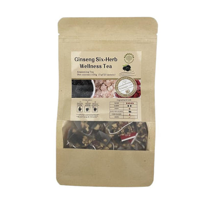 Organic Eight Treasure Kidney Tea Formula Ginseng Six Treasure Tea Combination Scented Tea Red Date Wolfberry Tea Men'S and Women Tea Health Dried Fruit Beverage Loaded Tea Ginseng Infused Eight Treasure Tea Packets Natural Sweet Natural Tea Bags
