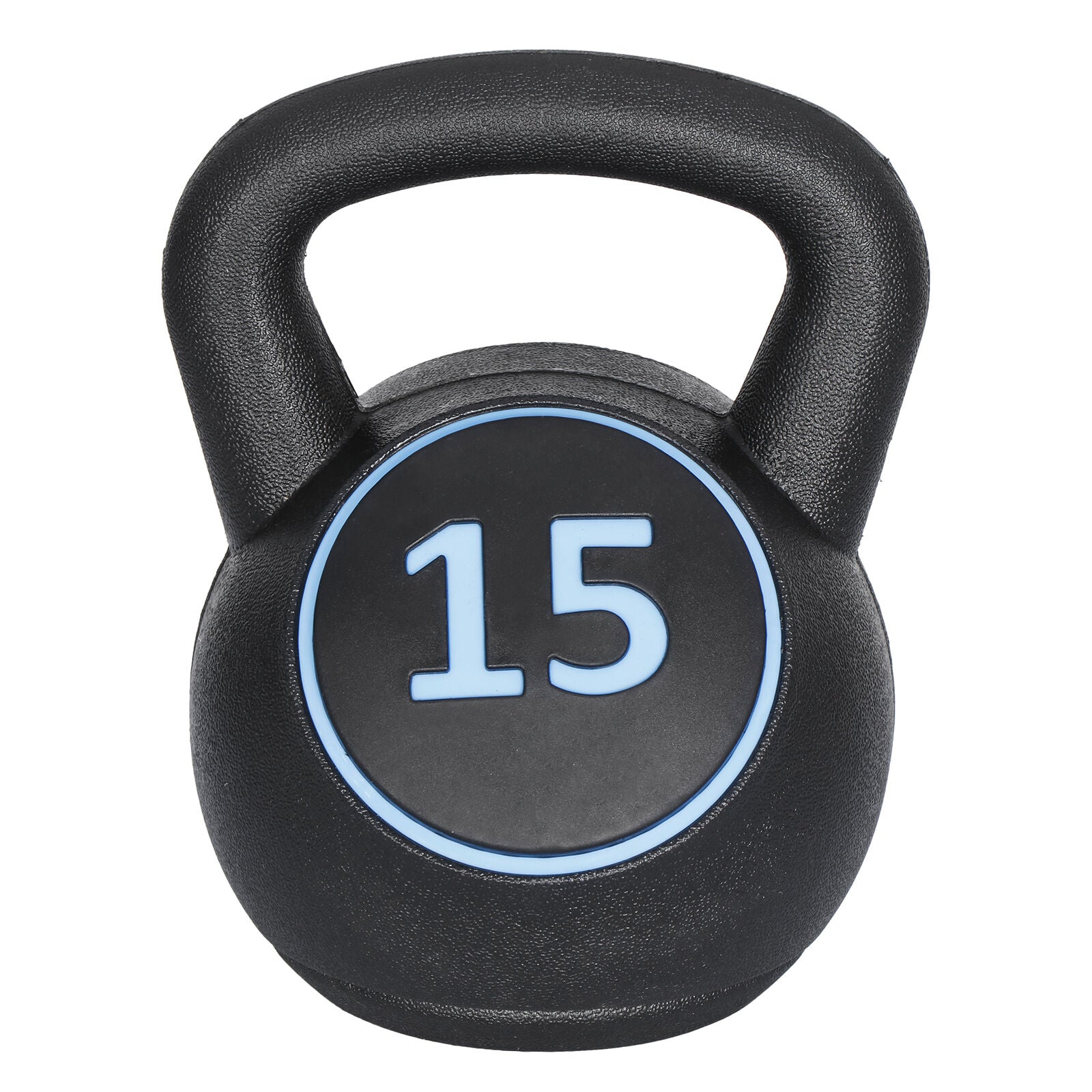 3-Piece Kettlebell Set with Storage Rack 5Lb 10Lb 15Lb Weight for Home Gym