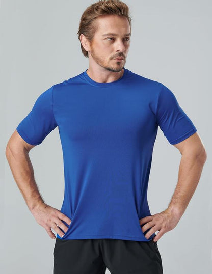 5 Pack Men’S Quick Dry Athletic T-Shirts – Crew Neck Short Sleeve Workout Tops for Running, Gym, Training, Sports & Daily Wear