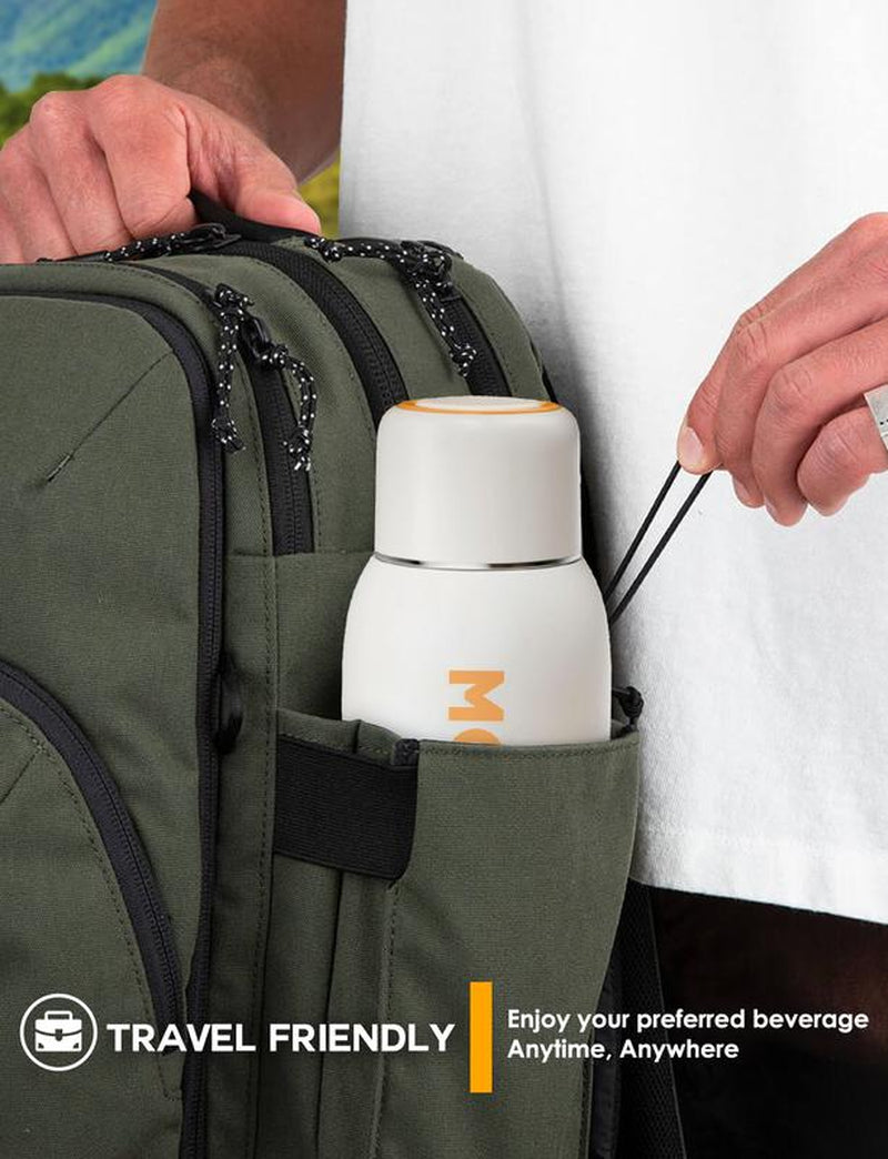 Mojoco 20Oz Portable Electric Kettle – Fast Boil, Leak-Proof, Insulated, Digital Display, 4 Temps for Coffee, Tea, Travel, Home, Office, Camping