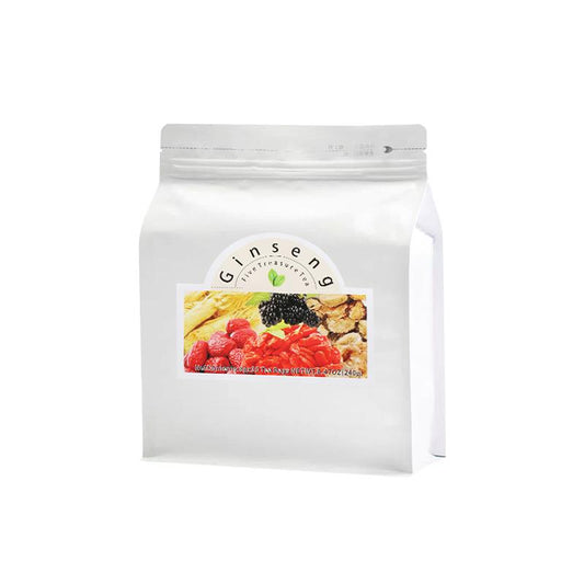 Rencha Formula - Six-Ingredient Ginseng Tea, Combined with Fragrant Tea, a Herbal Health Drink Beverage Natural