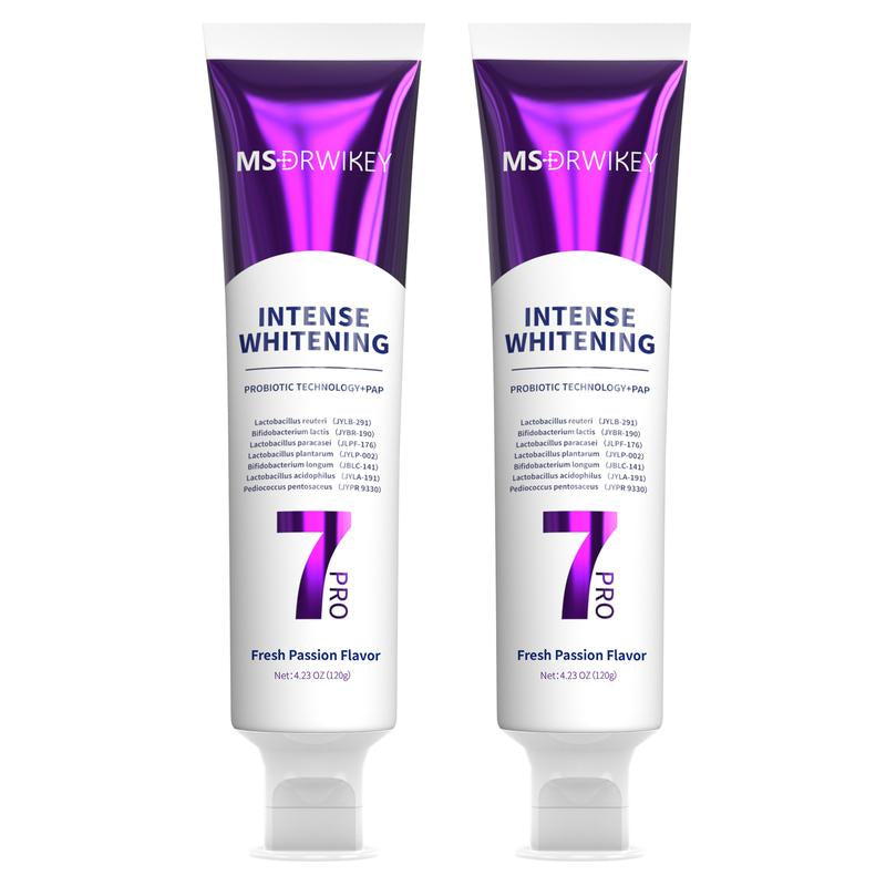 【Msdrwikey】New 7-Pro Intensive Toothpaste | Upgraded Purple Formula with 7 Probiotics | Deep Enamel Repair & Long-Lasting Freshness#Dealsforyoudays