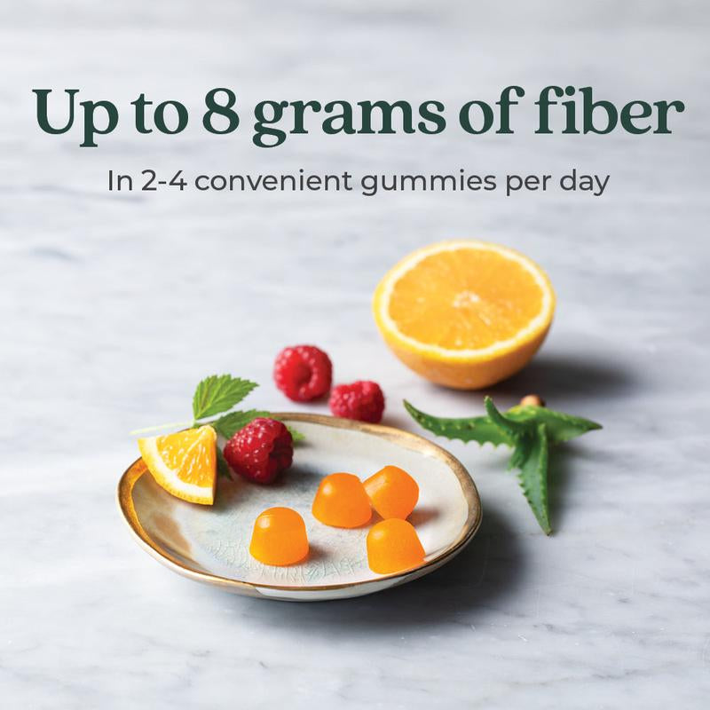 New Chapter Fiber Gummy Adult for Adults, up to 8G Plant-Based Prebiotic Fiber for Digestive Health - 60Ct