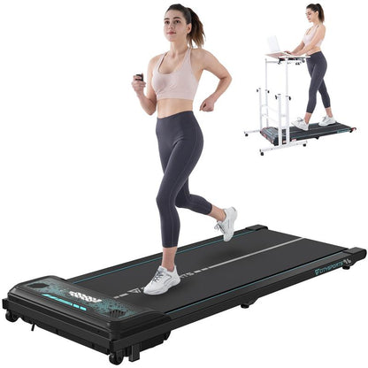 CITYSPORTS Portable under Desk Treadmill with Bluetooth Speakers, Low Noise Motor, Space Saving, Walking Pad, Multifunctional Display, Compact Design