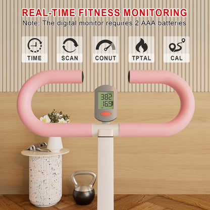 Squat Machine Glutes Workout Adjustable Resistance Foldable Rowing Machine Leg Exercise Machine with 250LBS Weight Capacity for Butt Thighs Ab Back Leg Press Hip Thrust Core Training and Full Body Fitness Home Exercise Equipment Outdoorfun