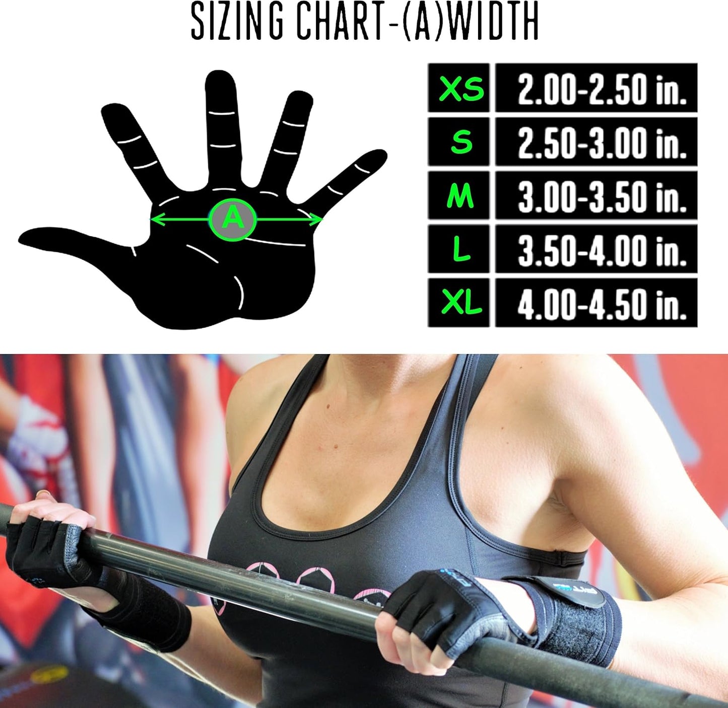 the F4X Spartan - Full Leather Palm Callus Guard WOD Workout Gloves for Weight Lifting & Cross Training Athletes