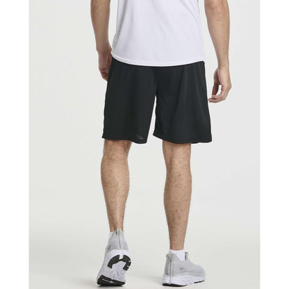 Real Essentials Men's 2-in-1 Dry-Fit 7" Running Workout Gym Shorts with Compression Liner - 3 Pack (Big & Tall Available)