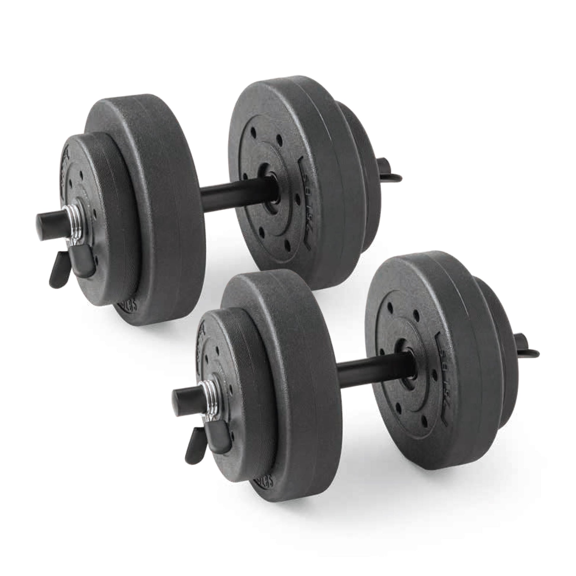 40Lb Adjustable Vinyl Dumbbell Set