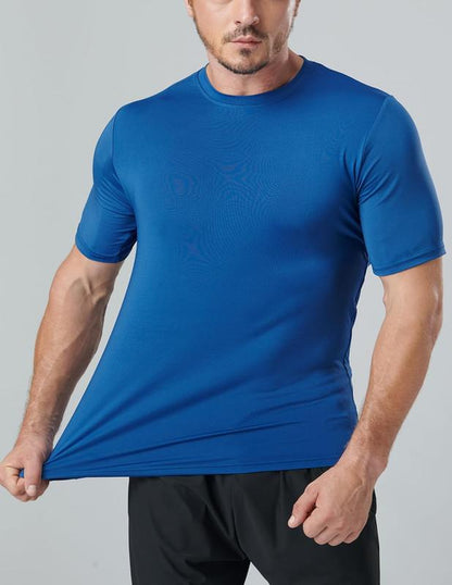5 Pack Men’S Quick Dry Athletic T-Shirts – Crew Neck Short Sleeve Workout Tops for Running, Gym, Training, Sports & Daily Wear